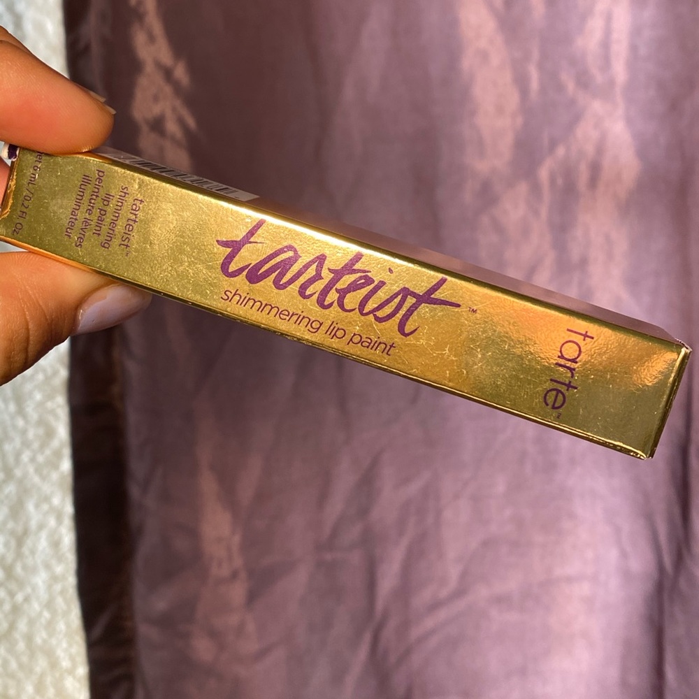 Tarte shimmering lip paint